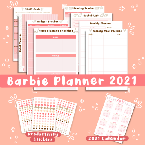 2021 Planner Cute Printable/Digital Templates