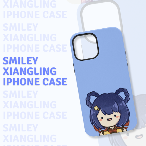 Genshin Impact | Smiley XiangLing Chibi iPhone Cover