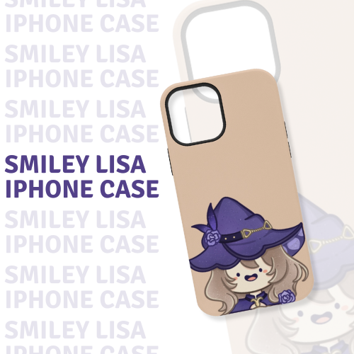 Genshin Impact | Smiley Lisa Chibi iPhone Cover