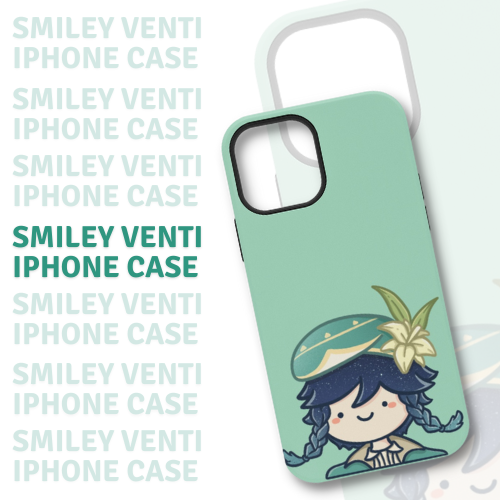 Genshin Impact | Smiley Venti Chibi iPhone Cover